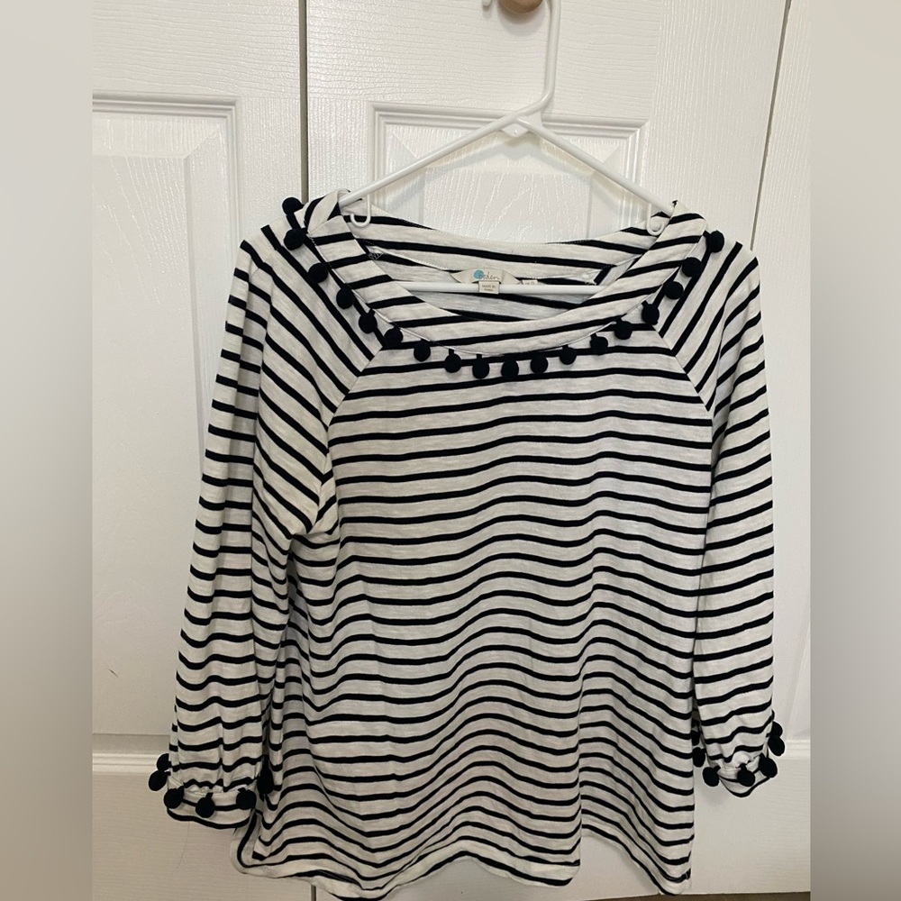 Boden Pom Pom top